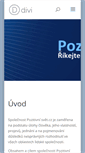 Mobile Screenshot of pozitivnisvet.cz